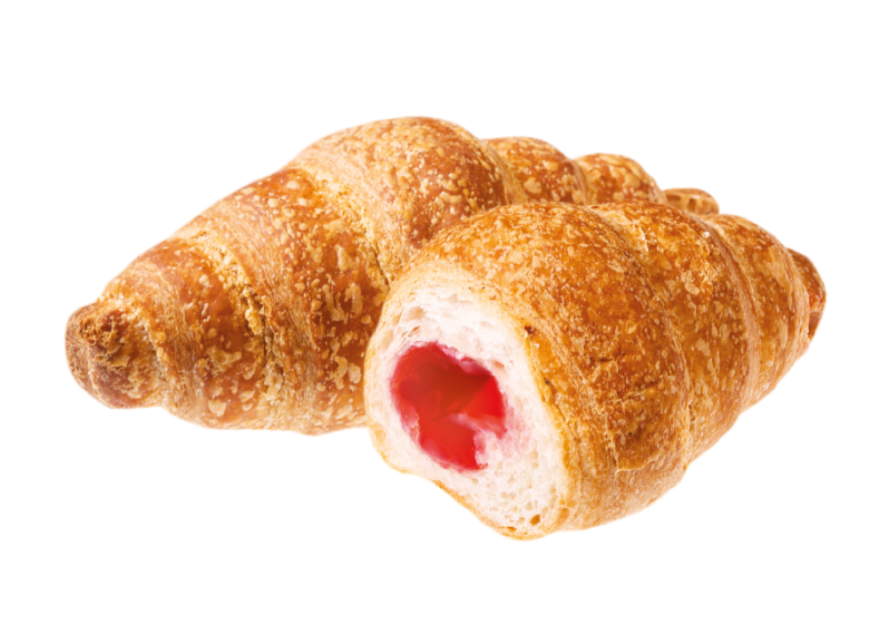 Croissant with strawberry filling | Gurman Family